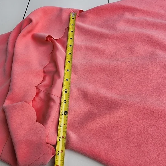 LOFT Pink Sleeveless Tiered Mini Dress for Cocktail - Picture 12 of 15